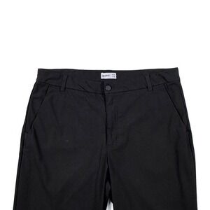 VRST Limitless Slim Fit Chino Pants Mens 36x30 Black Technical Stretch Commuter